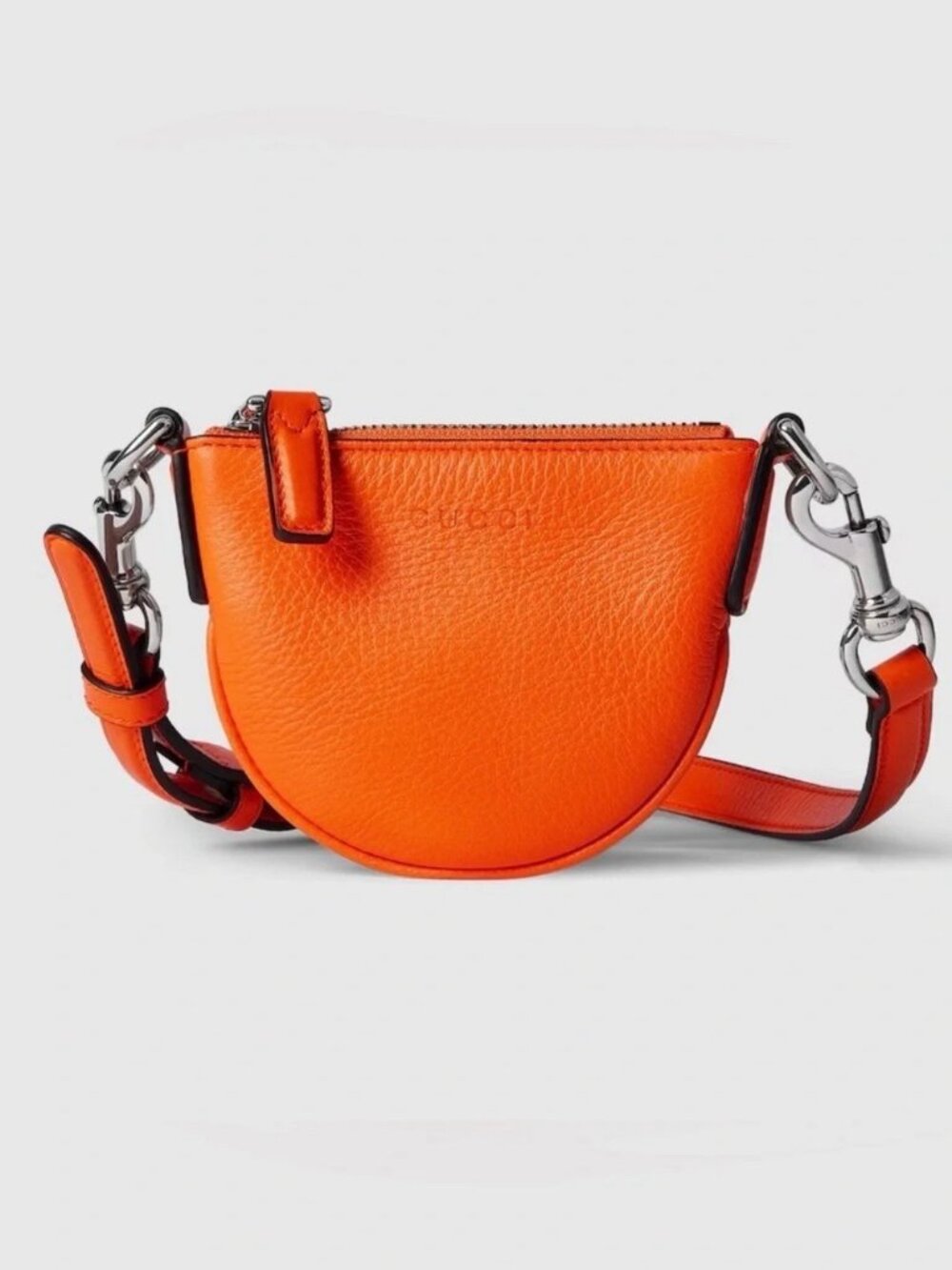 NEW GUCCI SUPER B MINI BAG Orange 100% Authentic